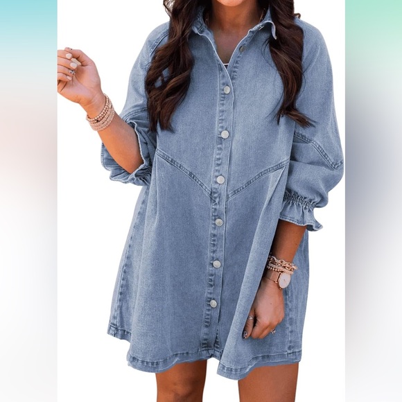 Dresses & Skirts - “Denim” dress
